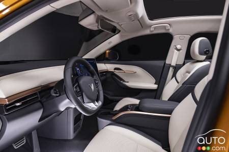 Interior of VinFast VF 6