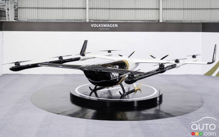 Volkswagen's flying taxi concept, fig. 2