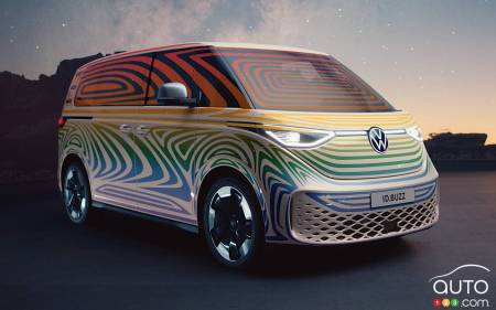 Prototype du Volkswagen ID.Buzz