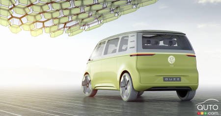 Volkswagen ID.Buzz concept, rear