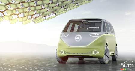 Volkswagen ID.Buzz concept, front