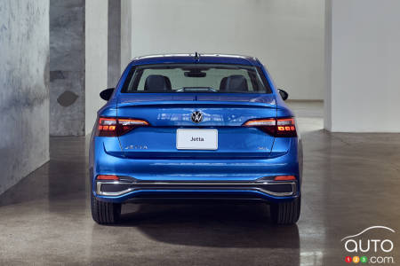 2022 Volkswagen Jetta GLI, rear