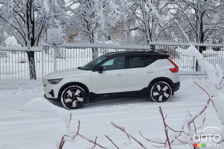 Un Volvo XC40 Recharge 2024