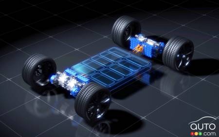Yamaha's new electric motor, platform