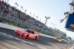 Teaser of the 2012 NASCAR Nationwide weekend in Montreal : Four series will be in action: the NASCAR Nationwide, the NASCAR Canadian Tire, the Grand-Am Rolex and the Canadian Touring Car Championship (CTCC). Fans at Circuit Gilles-Villeneuve in Montreal are a spoiled bunch!
