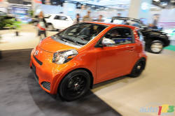 2012 Scion iQ video during the Montreal Auto Show: The Scion iQ was presented for the first time in Canada at the Montreal International Auto Show. The car will seek for an urban audience that wants to save as much fuel as possible without sacrificing security and customization, the company's battle horse.