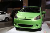 (french only) Video of the 2014 Mitsubishi Mirage at the Montreal Auto Show