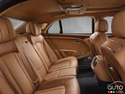 2016 Bentley Mulsanne rear seats