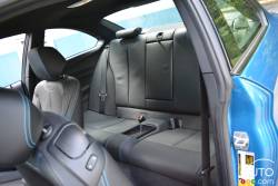 2016 BMW M2 rear seats