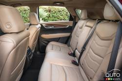 2017 Cadillac XT5 rear seats