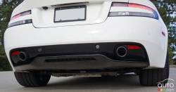 2016 Aston Martin DB9 GT Volante exhaust
