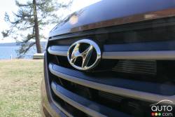 Écusson du manufacturier de la Hyundai Tucson 2016
