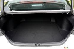 Trunk of the 2018 Camry X SE 