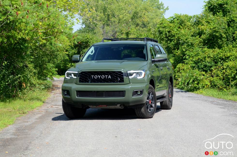 We drive the 2020 Toyota Sequoia TRD Pro