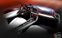 Tableau de bord du Concept Mazda KOERU