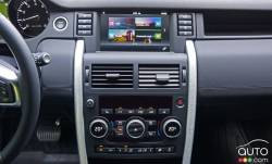 Console centrale du Land Rover Dicovery Sport HSE 2016