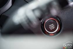 Bouton de démarrage et arrêt du moteur du Kia Sorento 2016