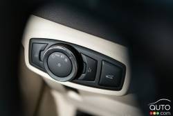 Détail intérieur de la Lincoln MKC Ecoboost AWD 2016
