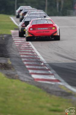 car-racing_nascar_drivers_jeff-lapcevich en action durant la pratique de samedi
