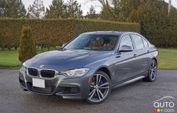 2016 BMW 340i xDrive front 3/4 view