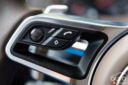 2016 Porsche Cayenne Turbo S steering wheel mounted audio controls