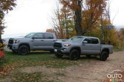 Tacoma and Tundra side view