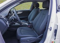 2017 Audi A4 TFSI Quattro front seats