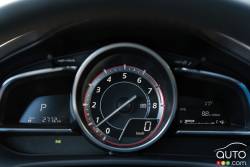Instrumentation de la Mazda 3 GT 2015
