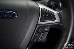 2016 Ford Fusion Titanium steering wheel mounted audio controls