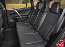 2016 Toyota RAV4 rear seats
