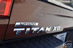 Écusson du modèle Nissan Titan XD 2016