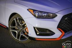 Front wheel of the 2019 Veloster N 