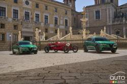 Voici l'Alfa Romeo Giulia Quadrifoglio 100e anniveraire 2024