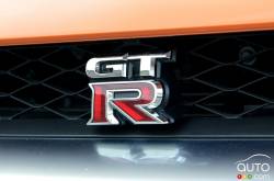 Écusson du modèle de la Nissan GT-R 2017