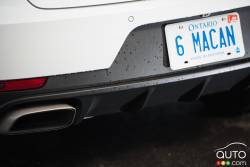 2017 Porsche Macan exhaust