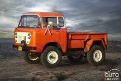 Jeep FC 150 Heritage Vehicle front 3/4 view