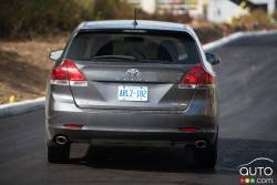 2016 Toyota Venza Redwood edition rear view