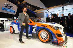 Guillaume Lemay-Thivierge & Hyundai Genesis Coupe racer
