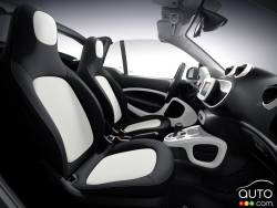 2017 SMART Fortwo Brabus front seats