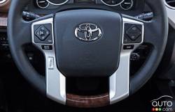 2016 Toyota Tundra 4X4 CrewMax 1794 edition steering wheel