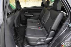 2016 Toyota Prius V rear seats