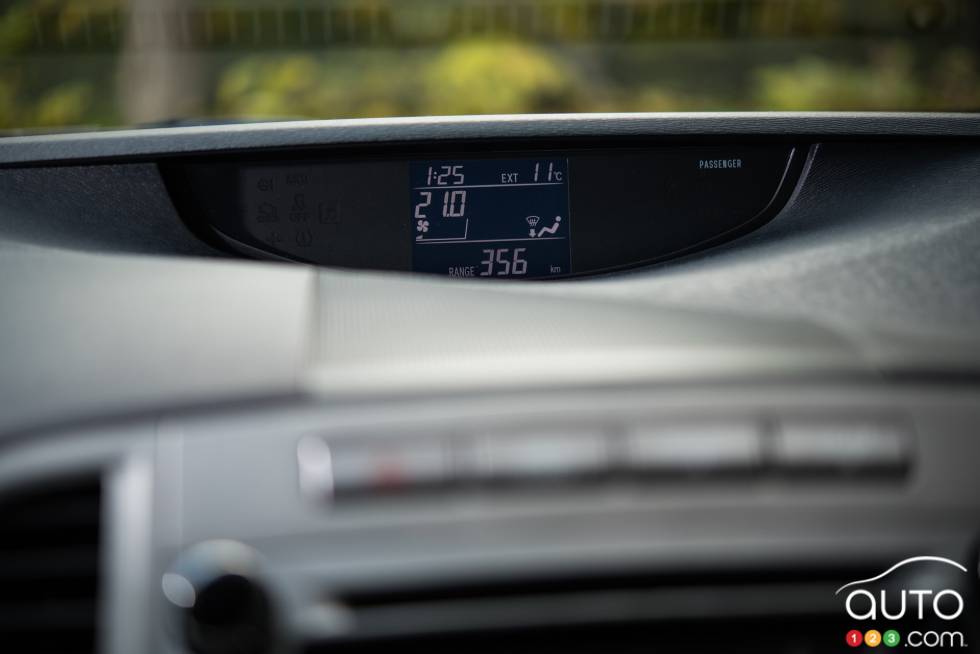 2016 Toyota Venza Redwood edition dashboard