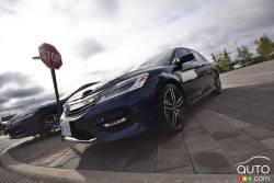 Ultimately, 2016 sees the award-winning Accord go more upscale and big-time more high-tech. Units are available at dealers now.