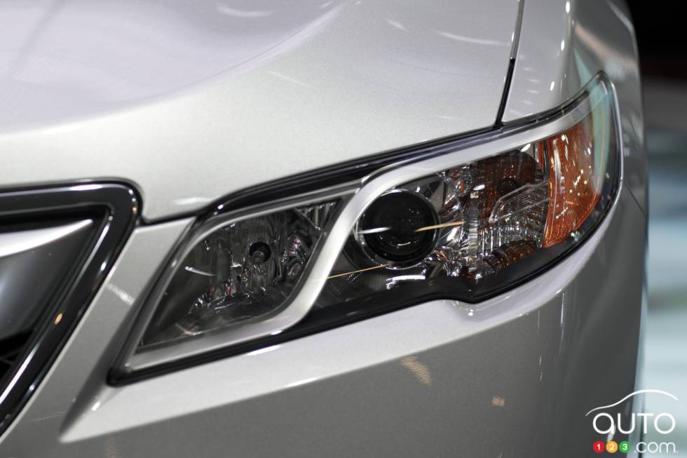 Front left headlight