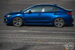 2016 Subaru WRX Sport-tech side view