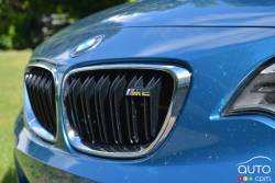 Calandre avant de la BMW M2 2016
