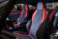 Bentley Continental GT Speed front seats