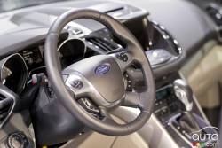 Steering wheel with controls