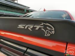 Logo de la Dodge Challenger SRT Hellcat Widebody