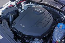 2017 Audi A4 TFSI Quattro engine